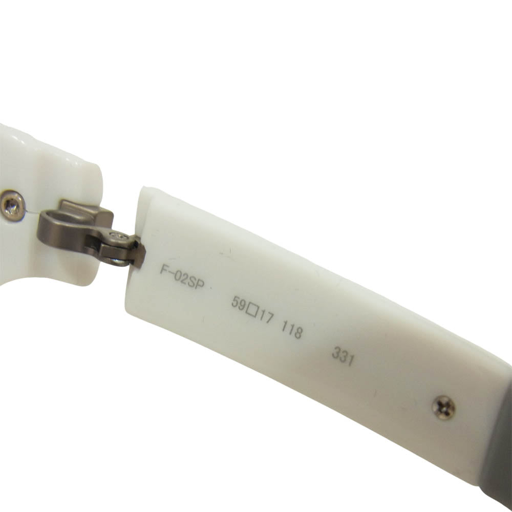 フォーナインズ F-02SP feelsun フィールサン サングラス ホワイト ホワイト系【新古品】【未使用】【中古】