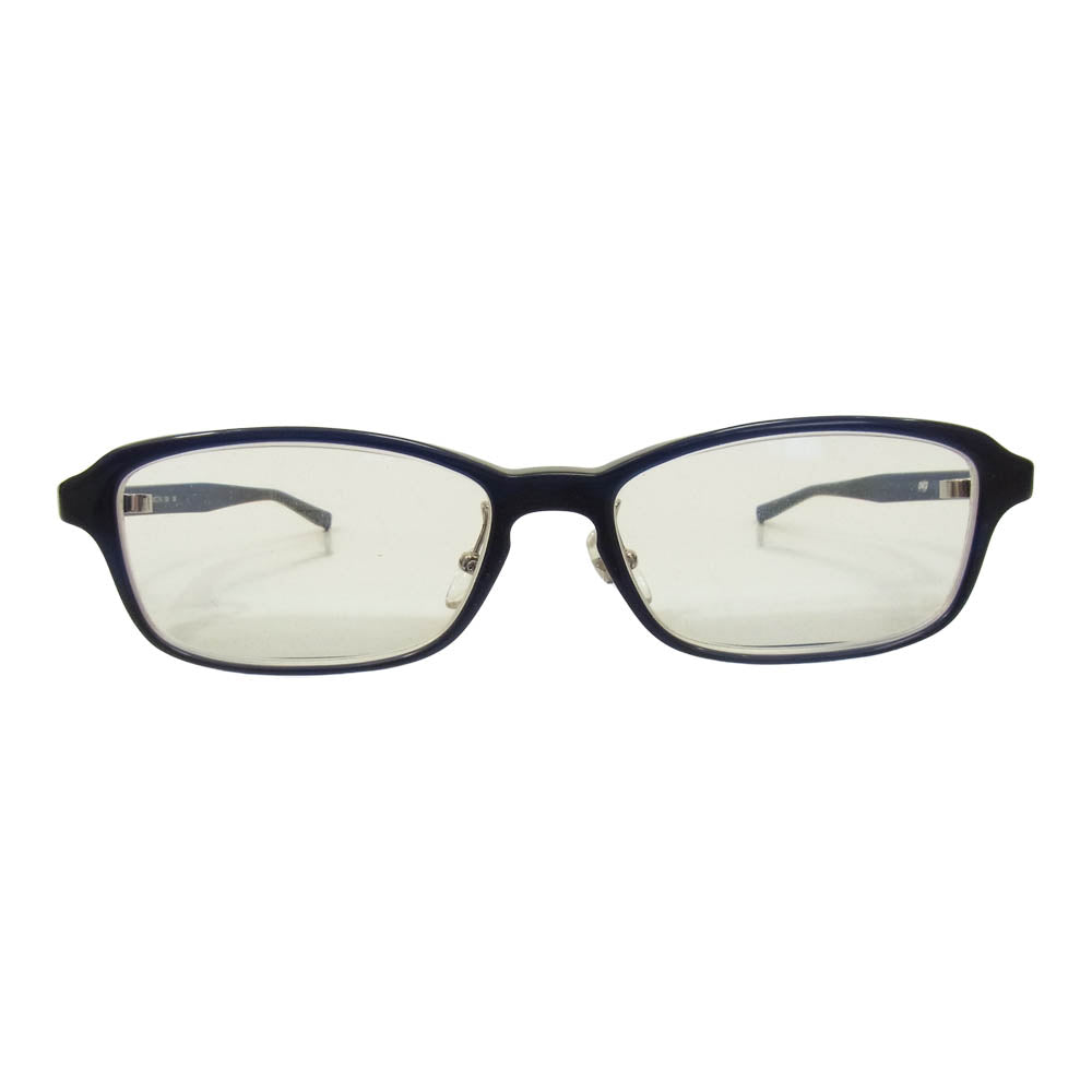 フォーナインズ NP-05 眼鏡 メガネ 度入り ダークネイビー系【中古】