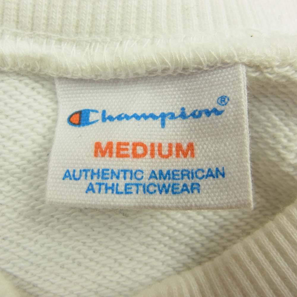 Champion チャンピオン  C3-S012 Crew Swea CAMPUS クルー スウェット キャンパス スウェット ホワイト系 M【中古】