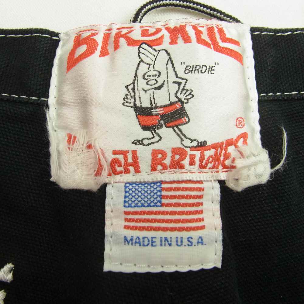WTAPS ダブルタップス 13SS 131HEBWD-PTM01S × BIRDWELL バードウェル クロスボーン 刺繍 ショーツ パンツ ブラック系【中古】