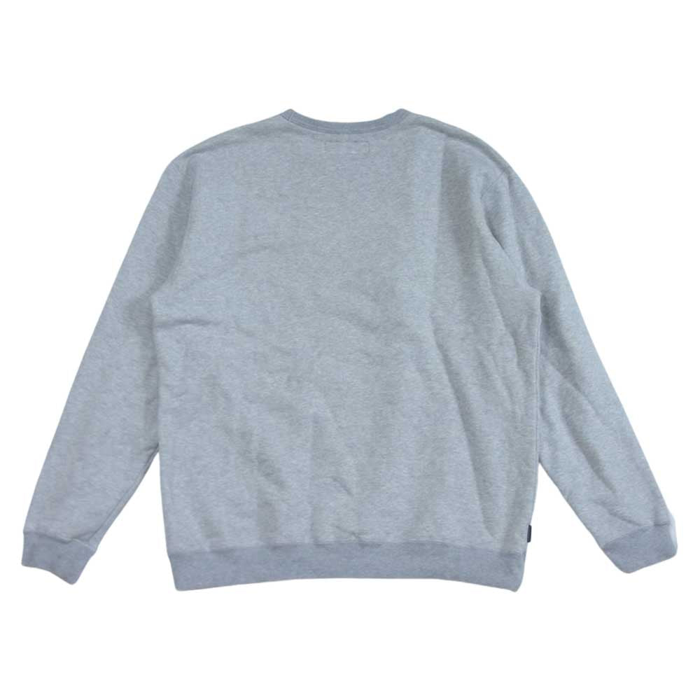 NEIGHBORHOOD ネイバーフッド 21AW 212FPNH-CSM02 CLASSIC-S / C-CREW クラシック カレッジロゴ クルーネック スウェット グレー グレー系 M【中古】