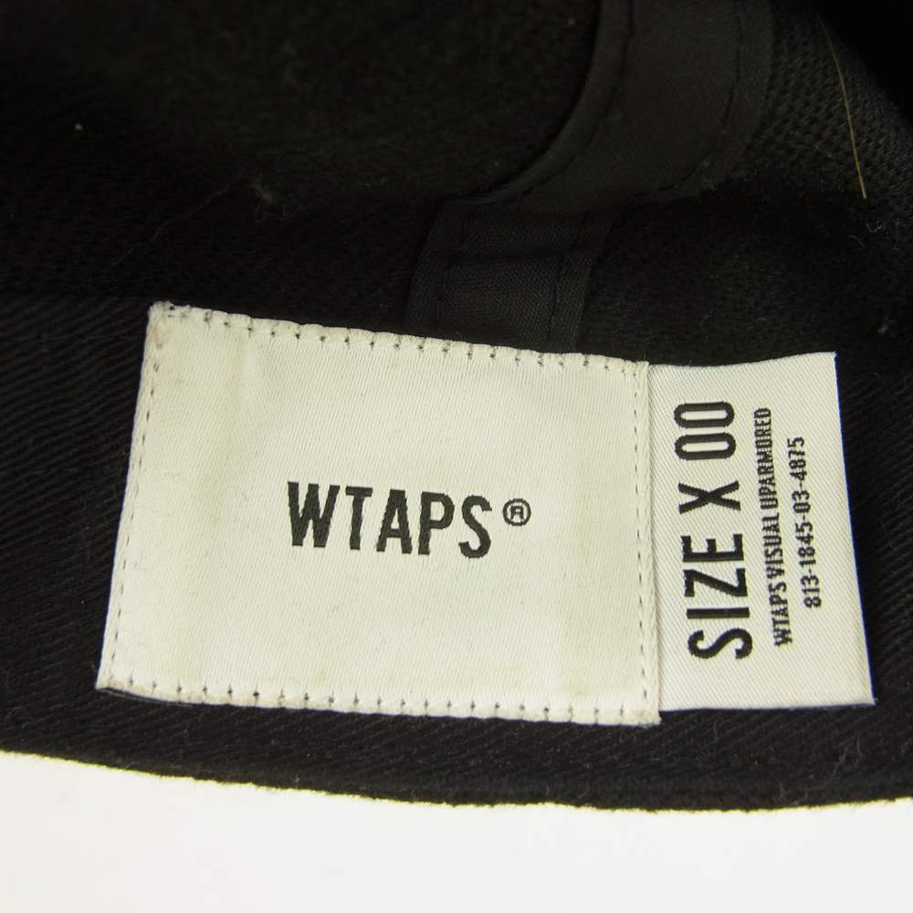 WTAPS ダブルタップス 21AW 212HCDT-HT07 EX.43 T-6H 03 COTTON. TWILL CAP コットン ツイル キャップ ブラック系 X 00【中古】