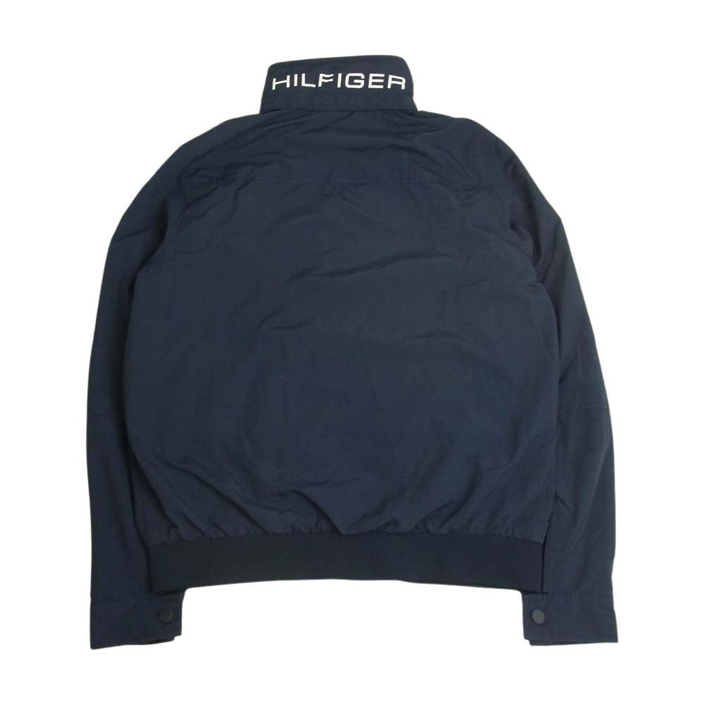 TOMMY HILFIGER トミーヒルフィガー Nylon jacket ナイロン ジャケット ネイビー系 S【中古】