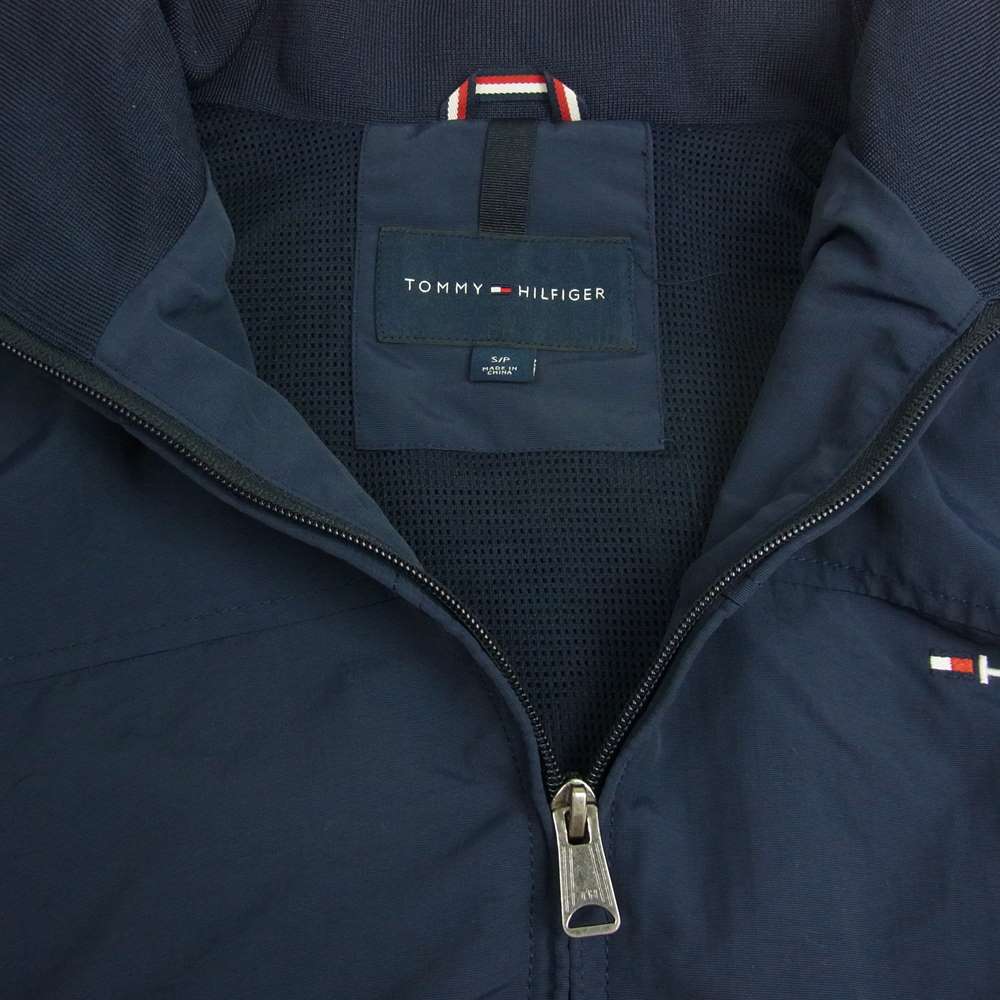 TOMMY HILFIGER トミーヒルフィガー Nylon jacket ナイロン ジャケット ネイビー系 S【中古】