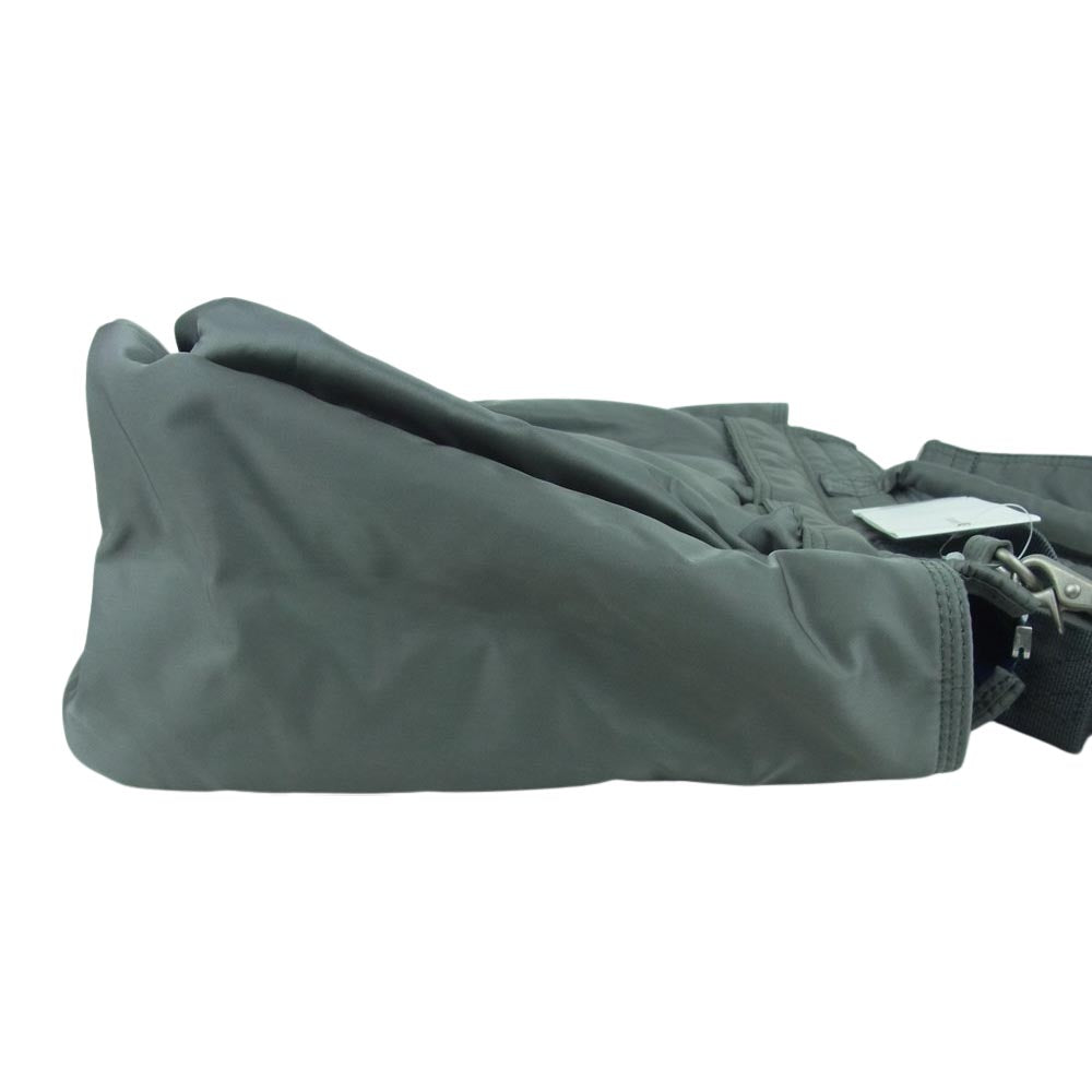 Sacai サカイ 20-0169S PORTER ポーター Pocket Tote Medium 2WAY ショルダー ポケット トート バッグ ミディアム グレー系【中古】