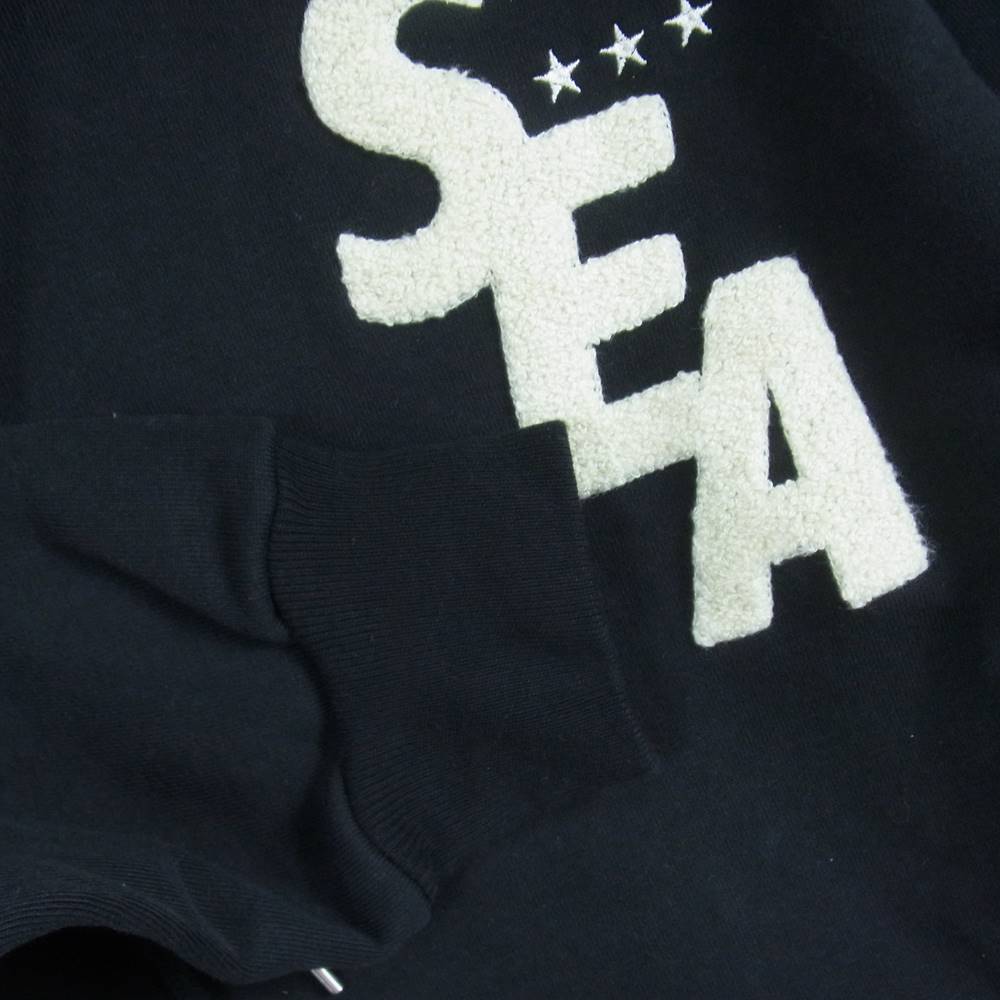 WIND AND SEA ウィンダンシー WDS-BYT-RS-04 WIND AND BEYOUTH HOODIE フーディー パーカー ブラック  ブラック系 S【中古】