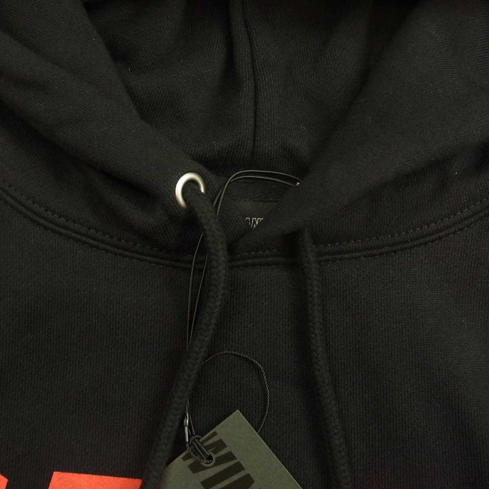 WIND AND SEA ウィンダンシー WDS-LC-02 SP限定 SEA（058) Hoodie ロゴ プリント フーディ パーカー ブラック ブラック系 S【極上美品】【中古】