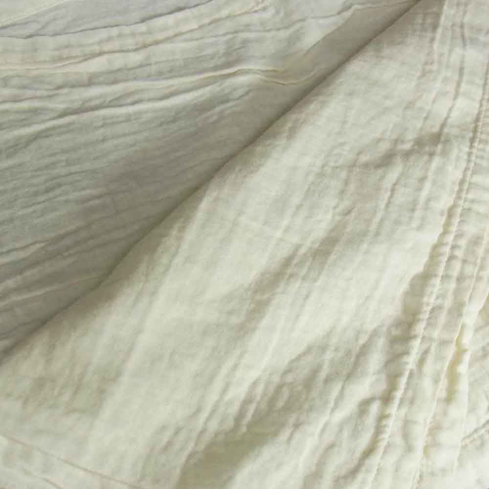 PORTER CLASSIC ポータークラシック ガーゼ コットン ストール オフホワイト系【中古】