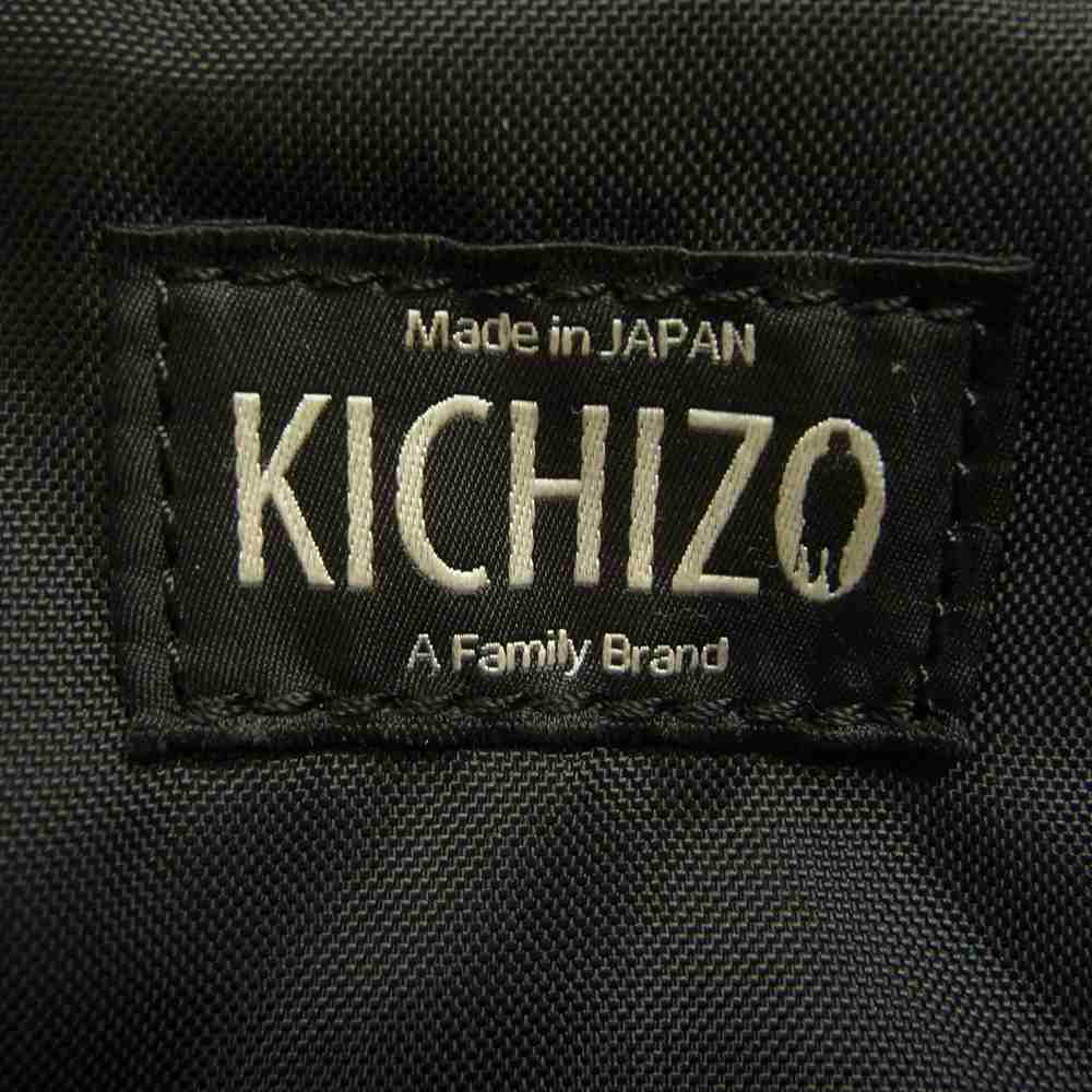 PORTER CLASSIC ポータークラシック KICHIZO キチゾウ コーティング ナイロン ワンショルダー ボディ バッグ ブラック系【中古】