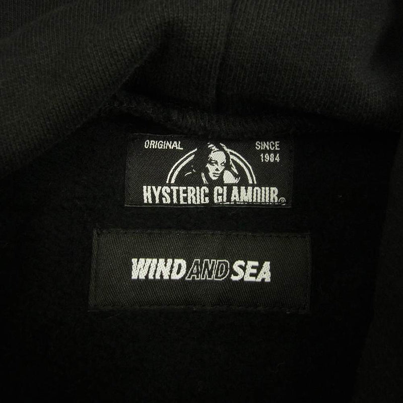 HYSTERIC GLAMOUR × WIND AND SEA パーカー