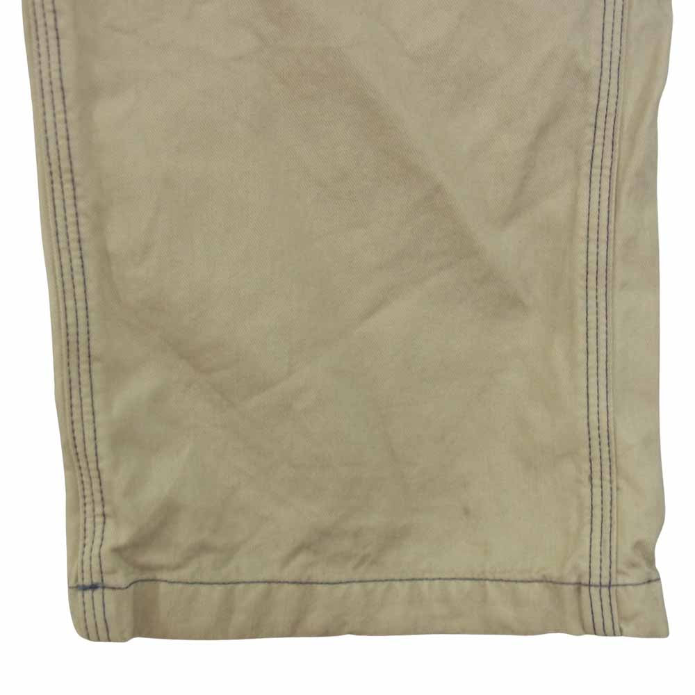 RRL ダブルアールエル 国内正規品 ペイント ヴィンテージ加工 ペインター パンツ ベージュ系 32【中古】