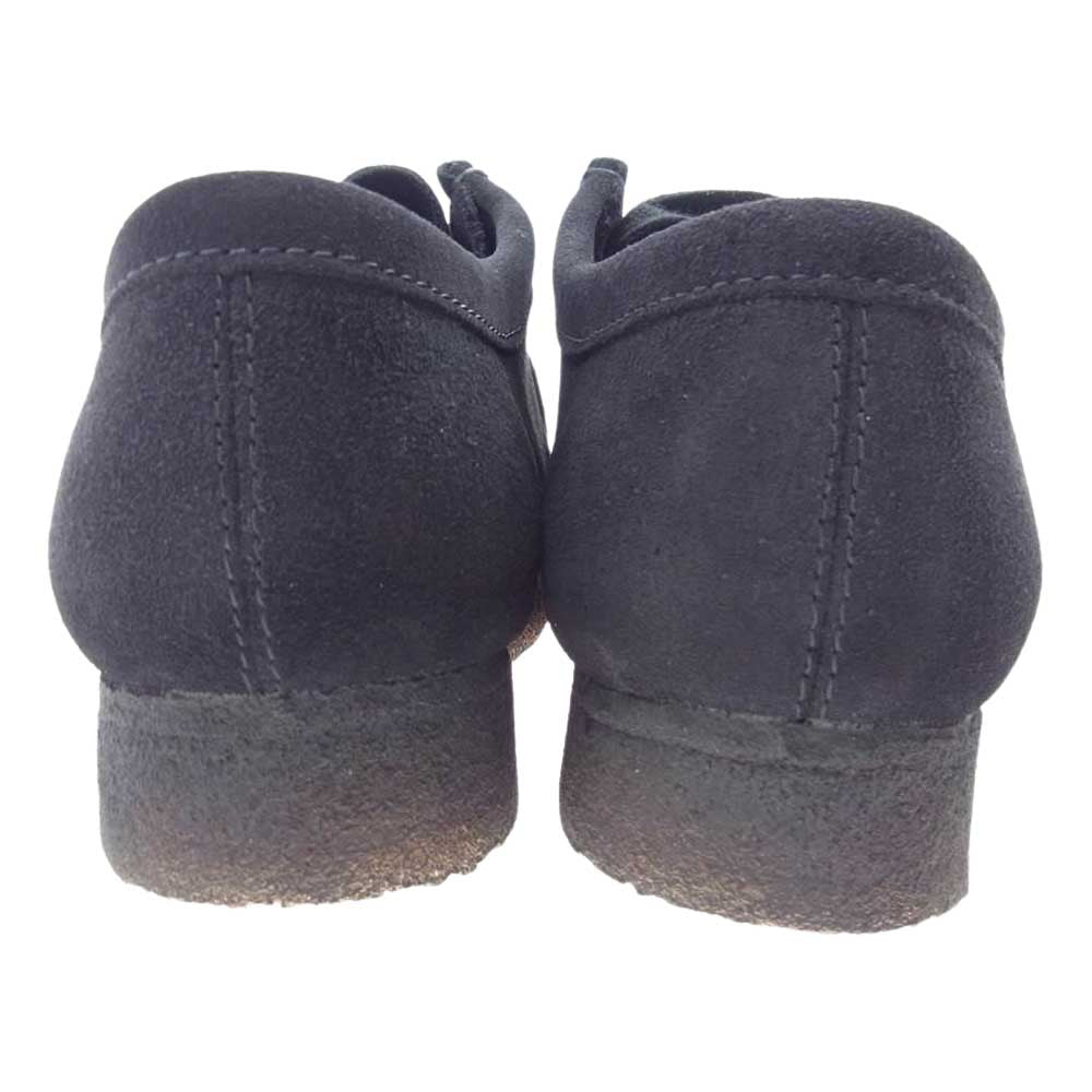 Clarks クラークス ORIGINAL WALLABEE 33279 ワラビー LO モカシン シューズ ブラック系 25.5【新古品】【未使用】【中古】