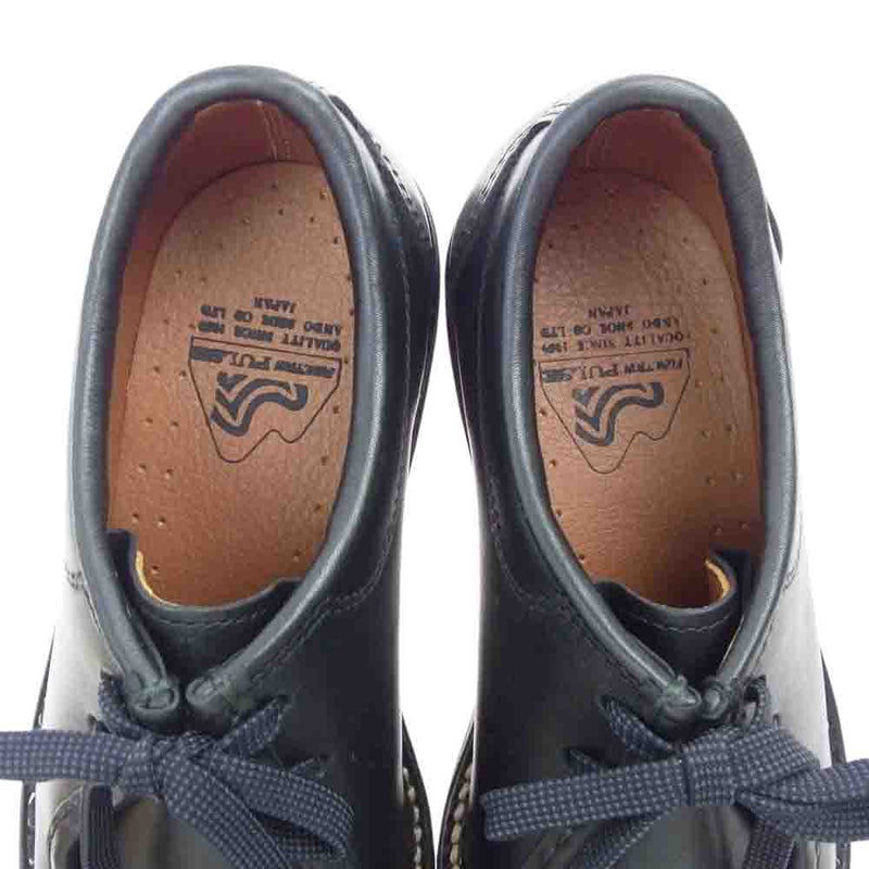 ファンクションパルス 安藤製靴 OR-1 クロムエクセル レザー チロリアンシューズ ブラック系【極上美品】【中古】