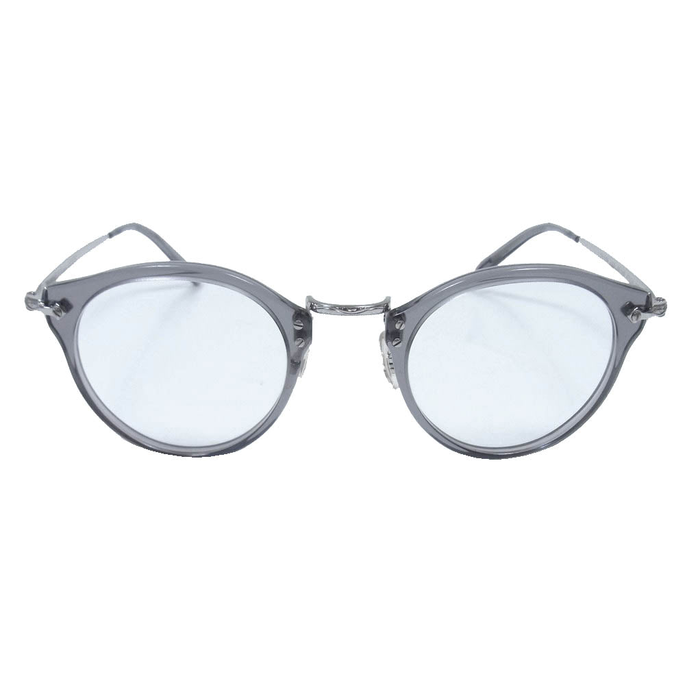 OLIVER PEOPLES オリバーピープルズ OV5184 1132 OP-505 ボストン 度入りレンズ アイウェア 眼鏡 グレー系【極上美品】【中古】