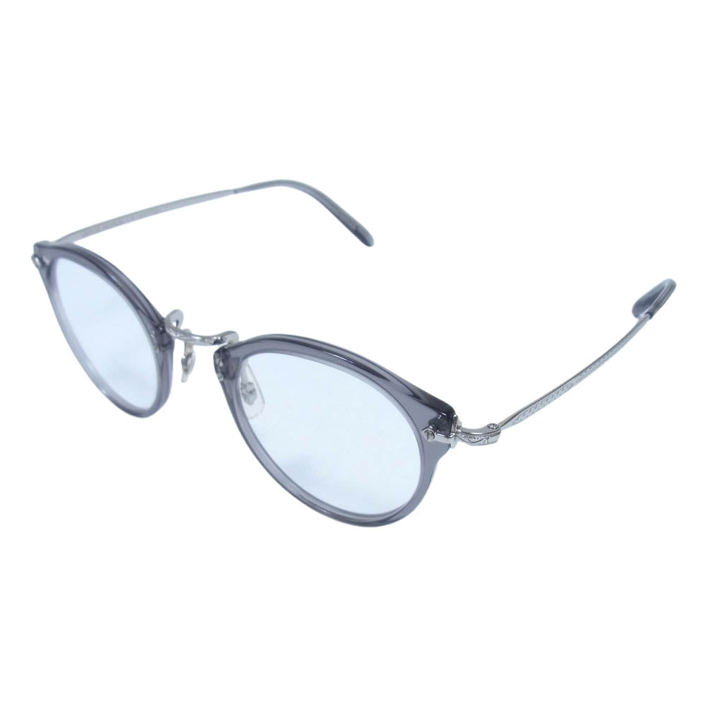 OLIVER PEOPLES オリバーピープルズ OV5184 1132 OP-505 ボストン 度入りレンズ アイウェア 眼鏡 グレー系【極上美品】【中古】