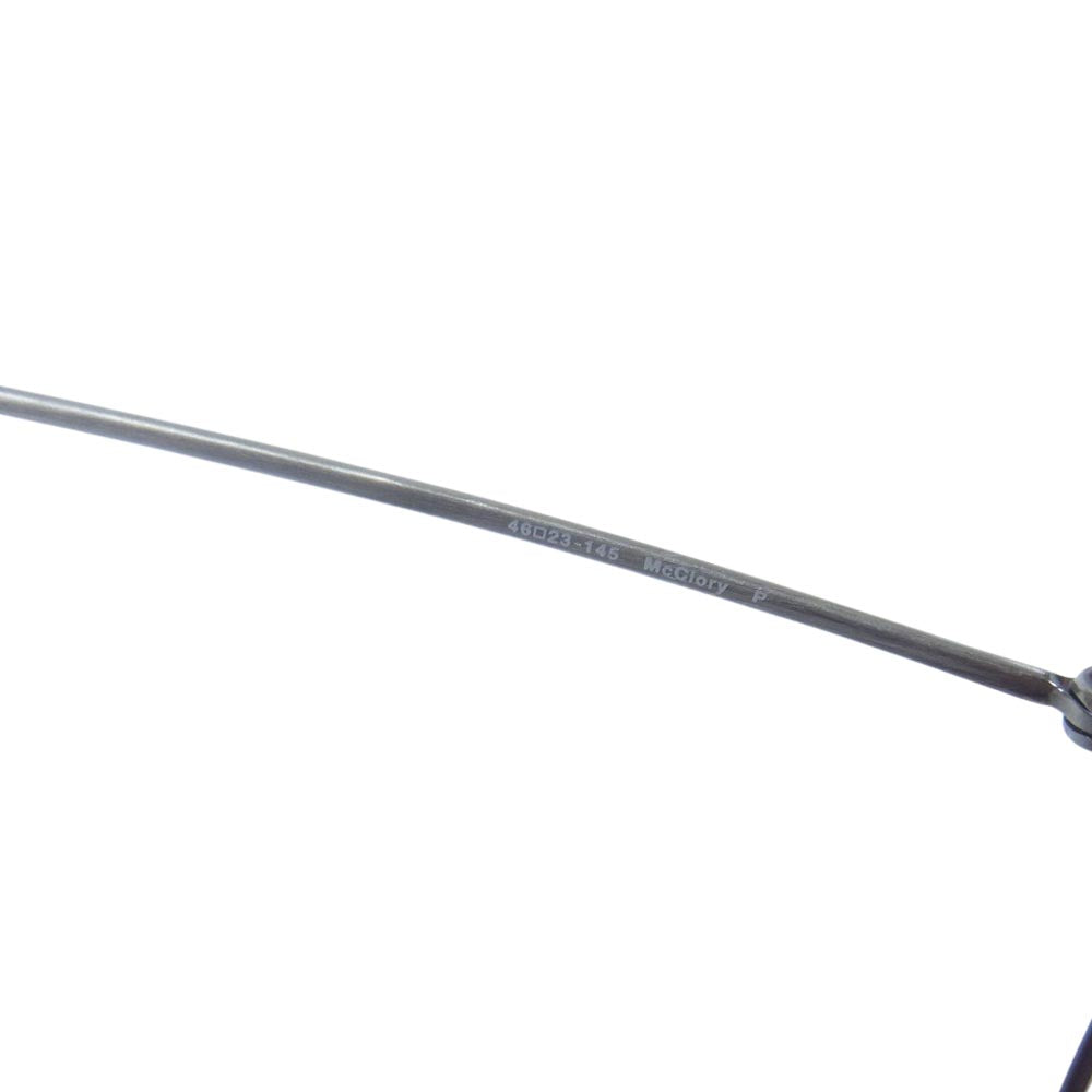 OLIVER PEOPLES オリバーピープルズ Mcclory マクローリー 度入りレンズ アイウェア 眼鏡 シルバー系【極上美品】【中古】