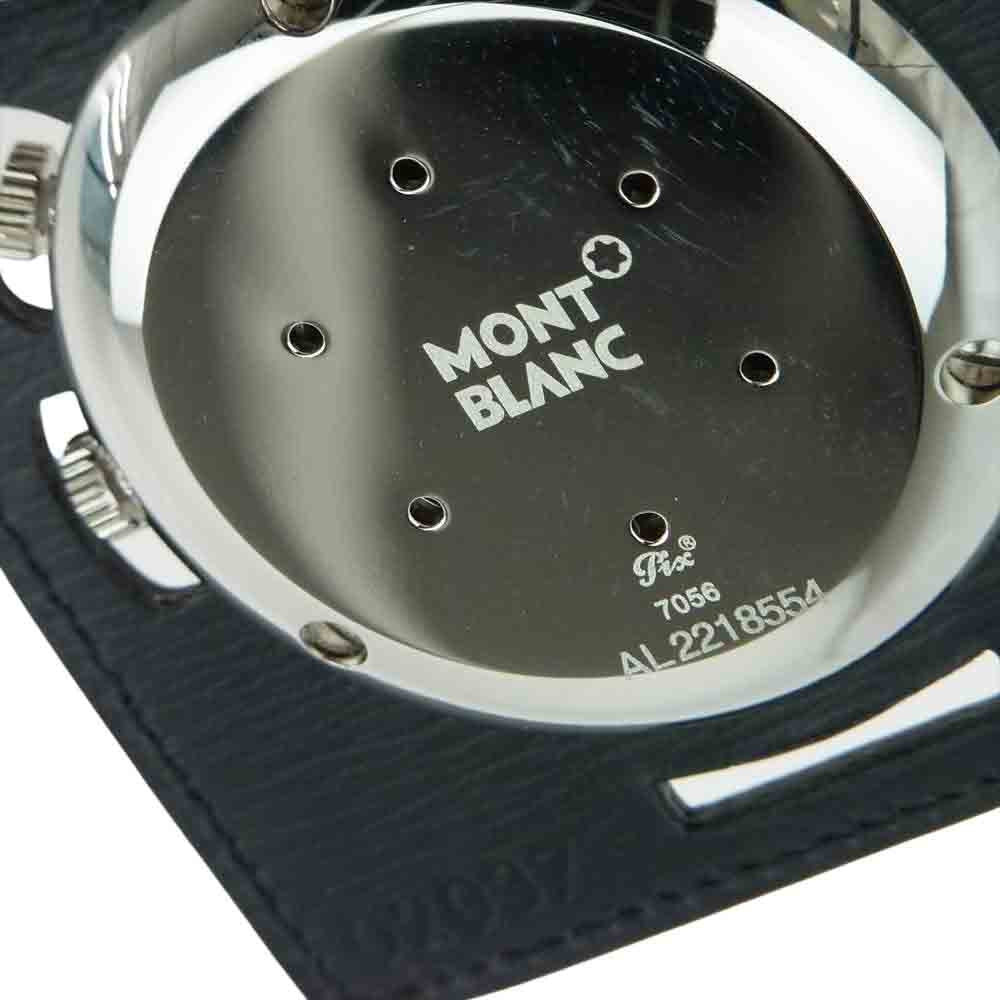 MONTBLANC モンブラン 7056 クォーツ トラベルクロック 手帳時計
