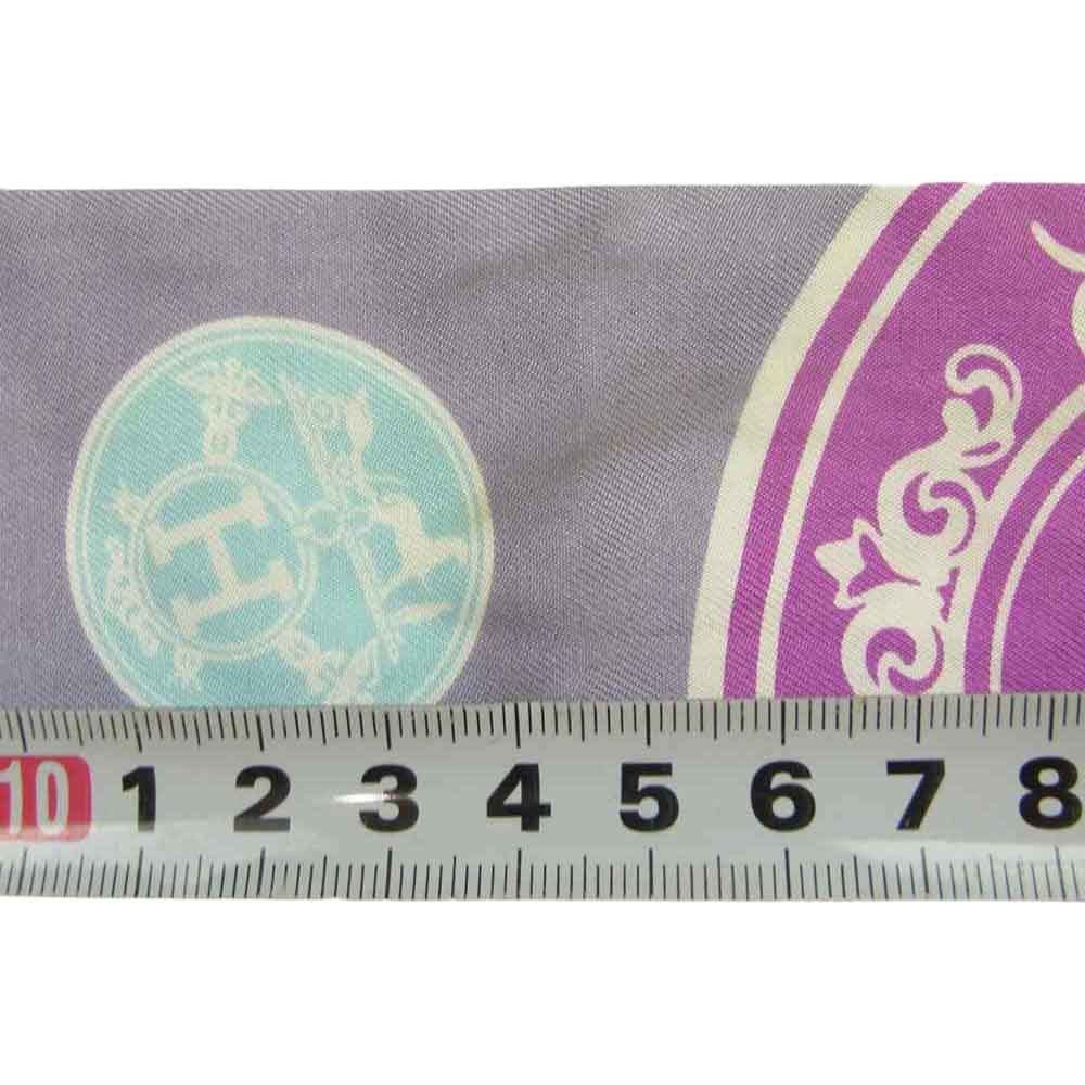 HERMES エルメス Confettis D Ex Libris ツイリー シルク スカーフ マルチカラー系【中古】