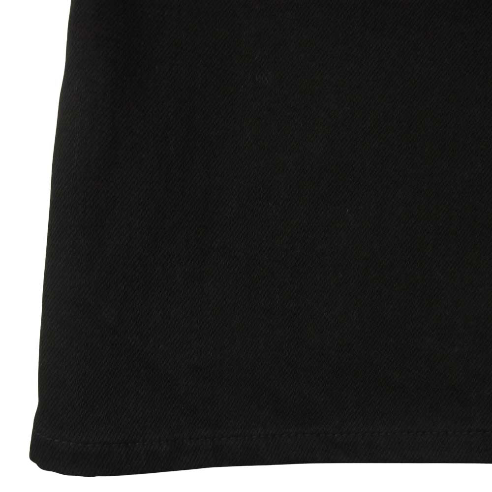MAISON MARGIELA メゾンマルジェラ 18AW S32LA0166 MM6 エムエムシックス FLARED DENIM PANTS ワイド デニムパンツ ブラック系 36【中古】