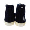 MAISON MARGIELA メゾンマルジェラ 19AW S58WS0111 T6004 足袋 タビ ハイカット ベロア スニーカー ブラック系 37【中古】