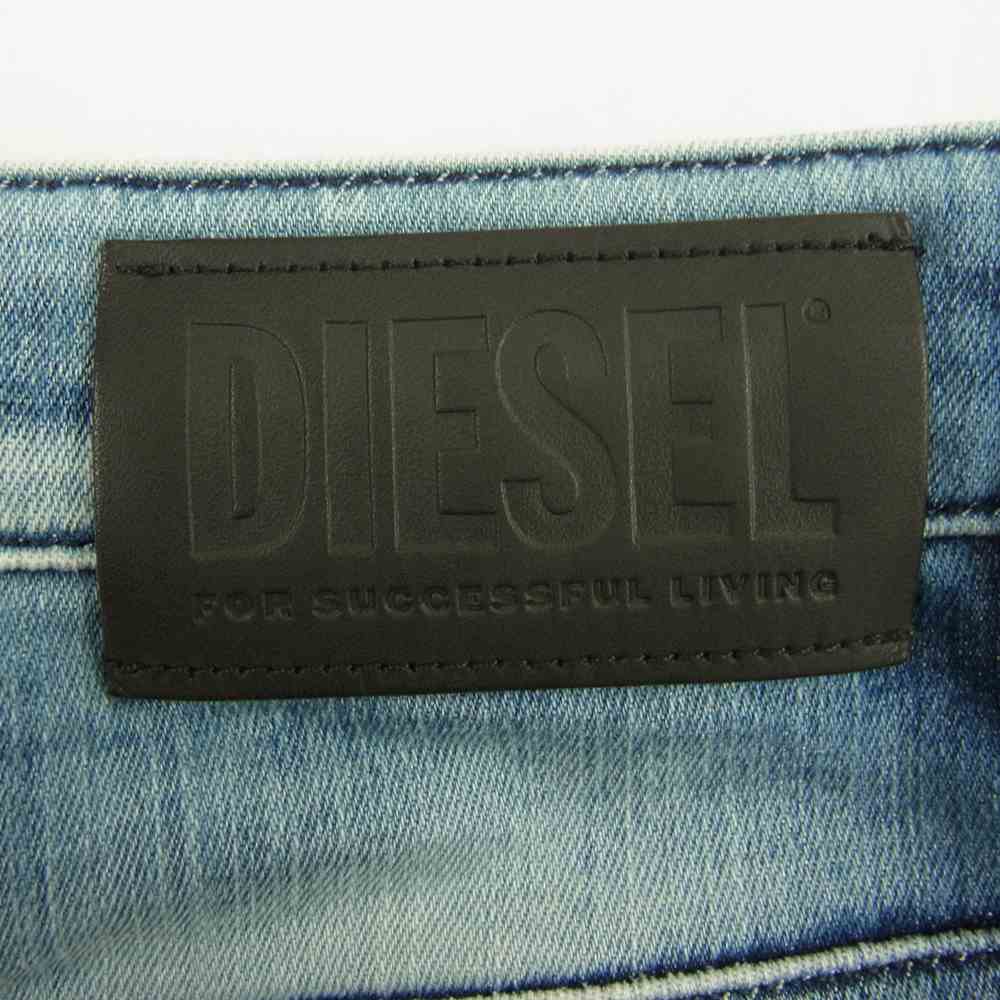 DIESEL ディーゼル KRooLEY-X-T JOGG JEANS ダメージ加工 ジョグジーンズ ブルー系 30【中古】