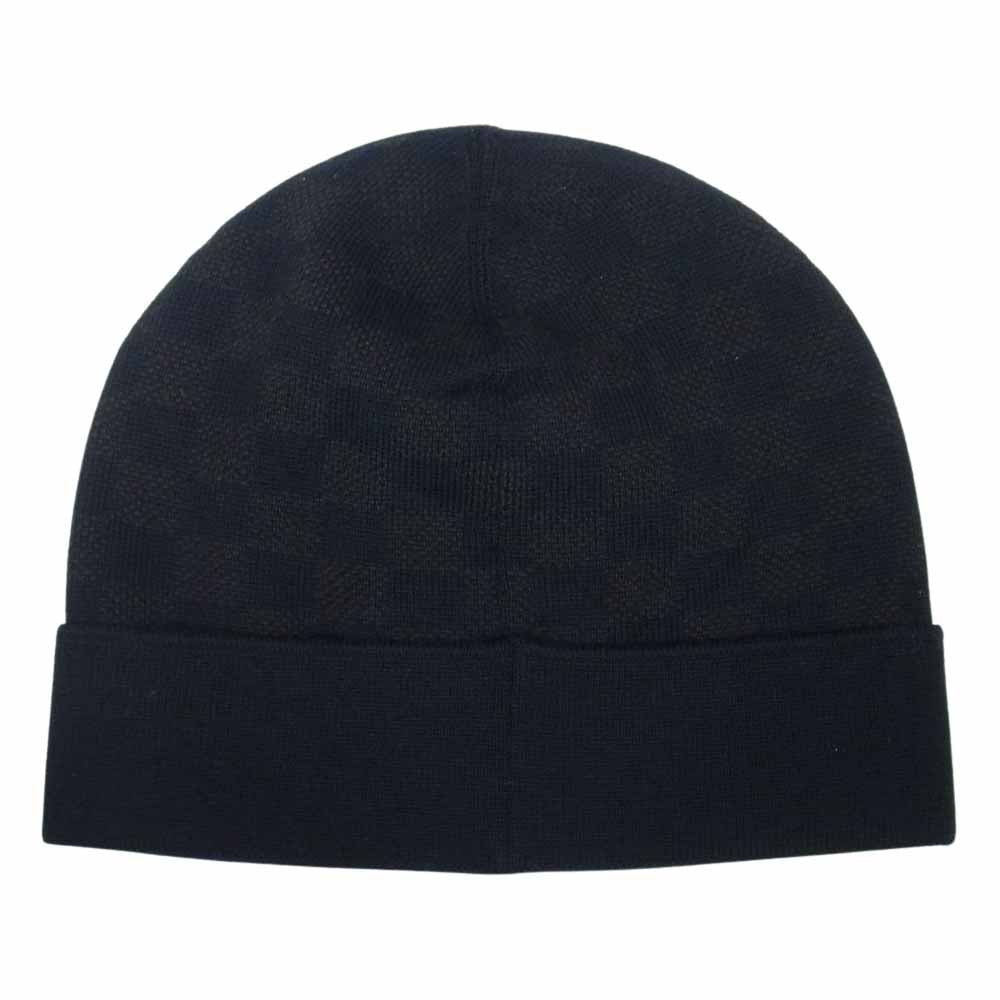 LOUIS VUITTON ルイ・ヴィトン M74196 国内正規品 BONNET PETIT DAM ニットキャップ ボネ プティ ダミエ ブラック系【極上美品】【中古】