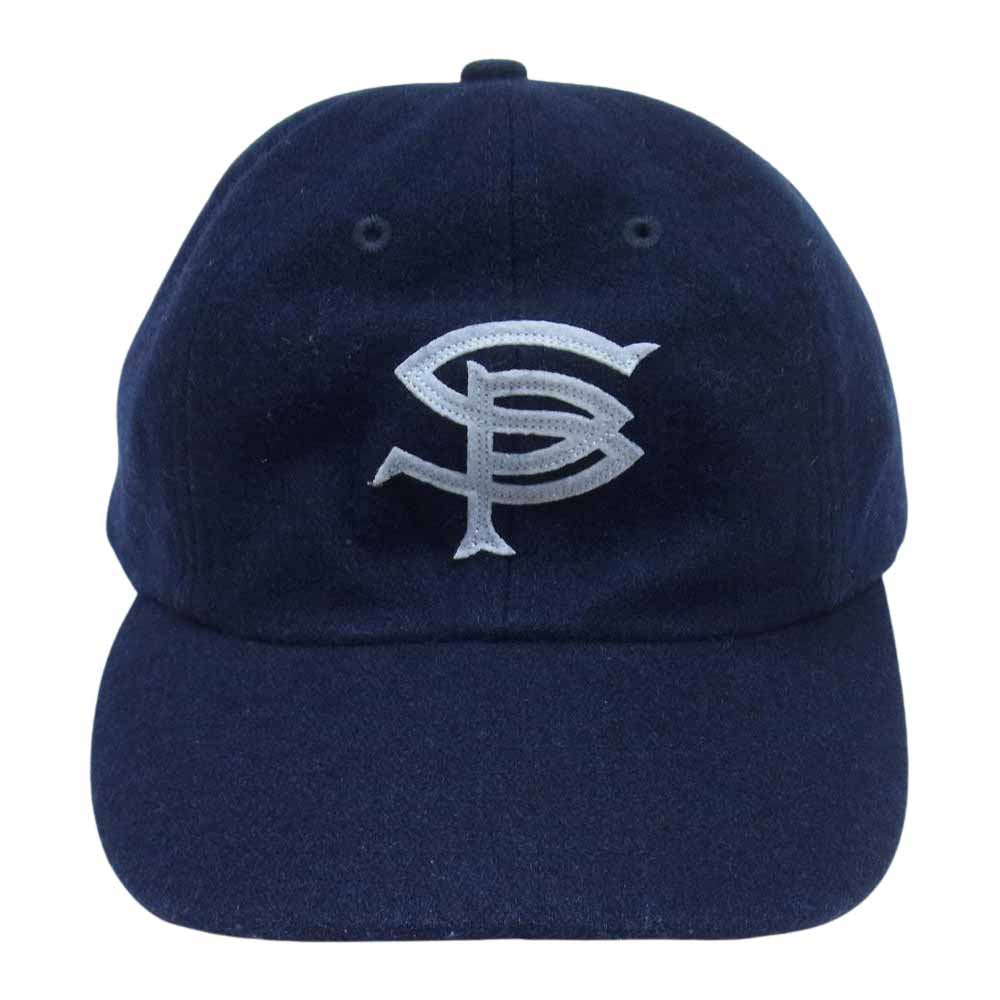 SOPHNET. ソフネット × NEW ERA ニューエラ ウール キャップ ブルー系 7 3/8【中古】