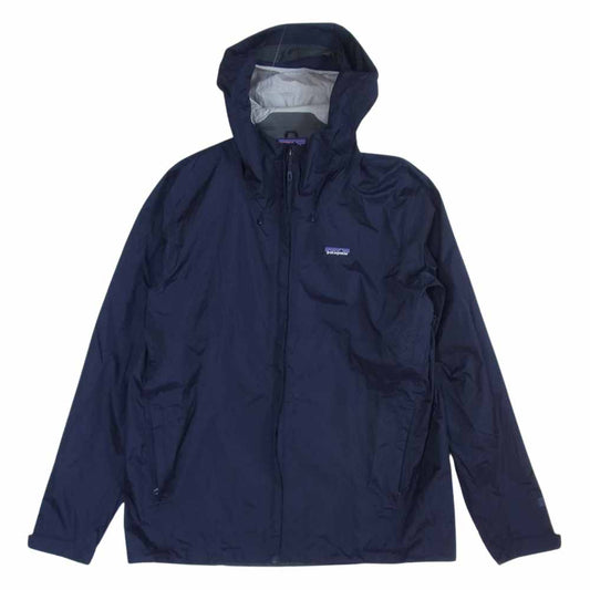 patagonia パタゴニア 19SS 83802 19年製 Torrentshell Jacket トレントシェル ジャケット ダークネイビー系 L【中古】