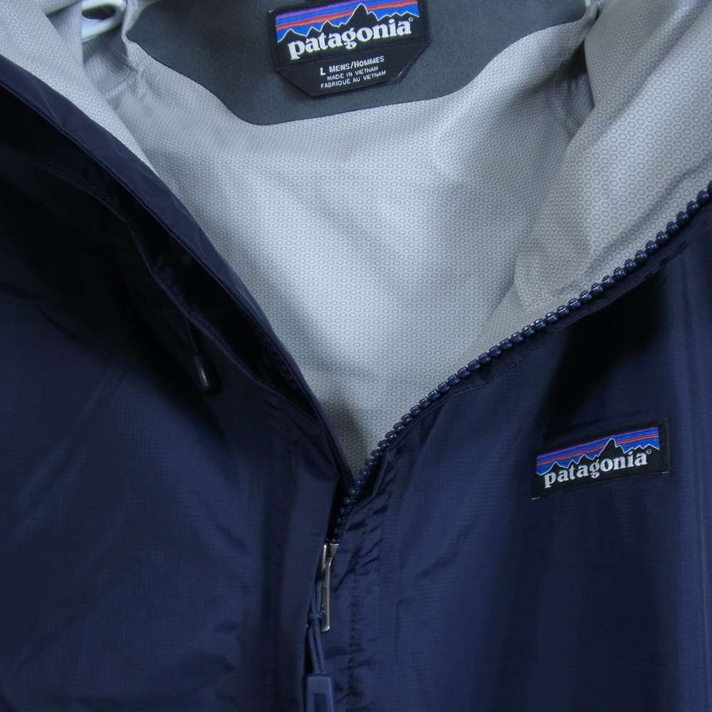 patagonia パタゴニア 19SS 83802 19年製 Torrentshell Jacket トレントシェル ジャケット ダークネイビー系 L【中古】