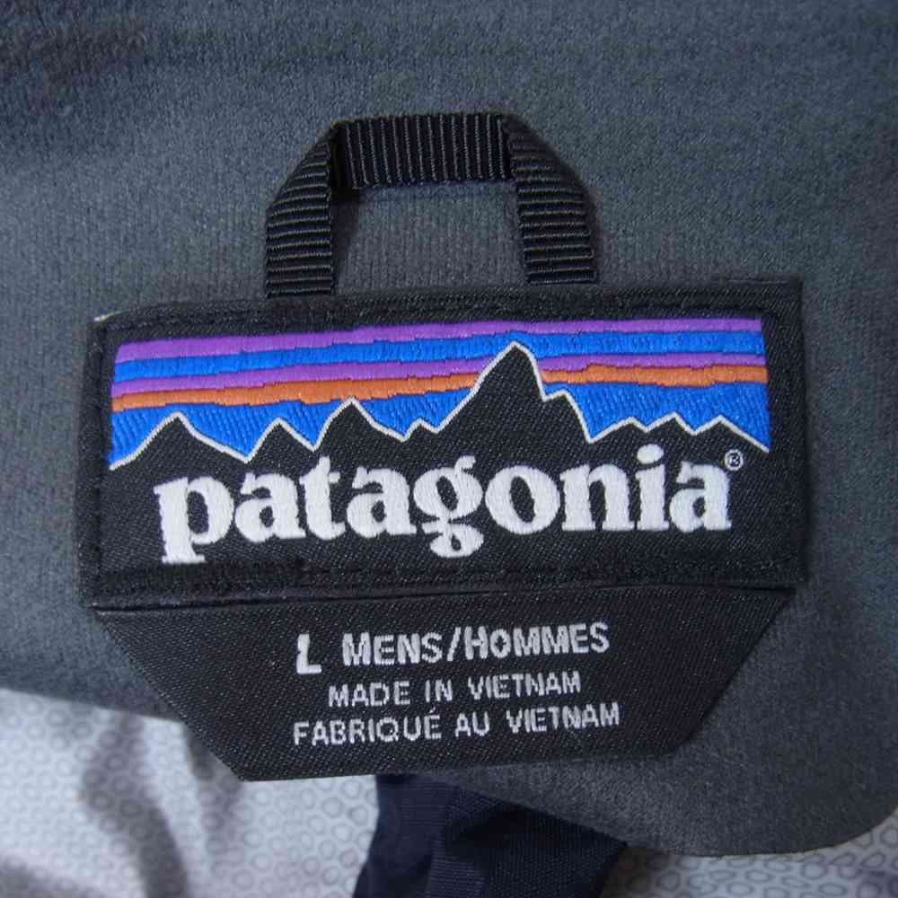 patagonia パタゴニア 19SS 83802 19年製 Torrentshell Jacket トレントシェル ジャケット ダークネイビー系 L【中古】