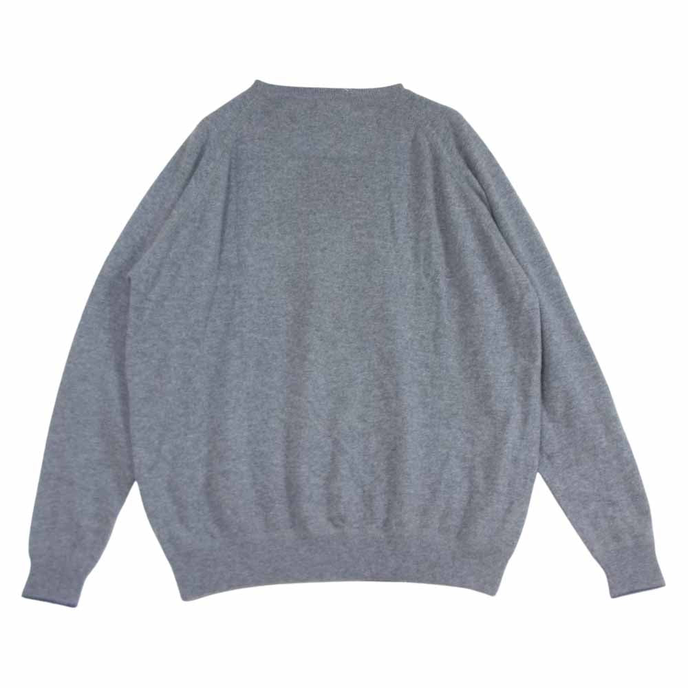 patagonia パタゴニア カシミア Vネック セーター グレー系 L【中古】