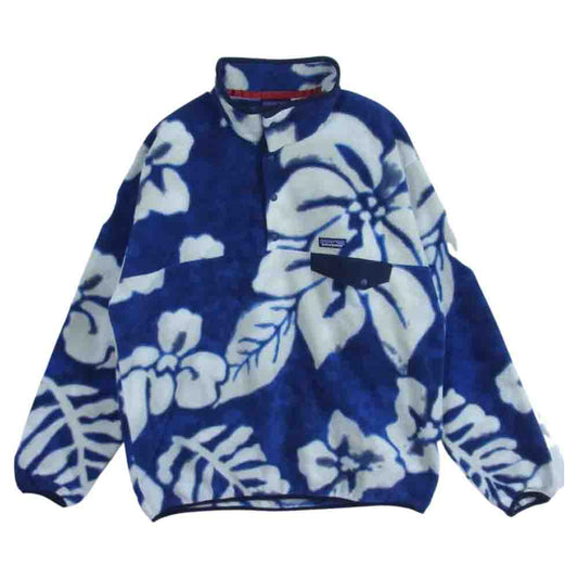 patagonia パタゴニア 15SS 25580 15年製 Lightweight Synchilla Snap-T Pullover ライトウェイト シンチラ スナップT プルオーバー フリース ジャケット ブルー系 L【中古】