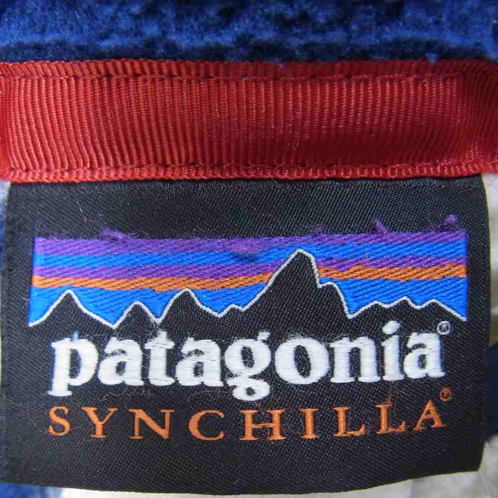 patagonia パタゴニア 15SS 25580 15年製 Lightweight Synchilla Snap-T Pullover ライトウェイト シンチラ スナップT プルオーバー フリース ジャケット ブルー系 L【中古】