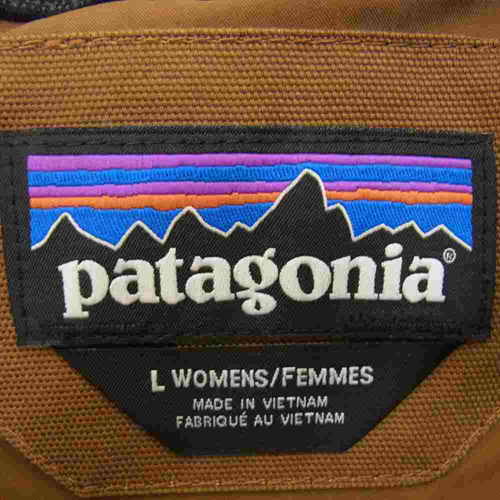 patagonia パタゴニア 19AW 26895 19年製 Women's Out Yonder Coat ウィメンズ コート ジャケット  ブラウン系 ネイビー系 L【中古】