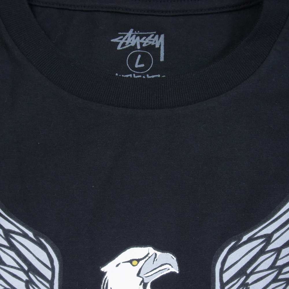NEIGHBORHOOD ネイバーフッド STUSSY ステューシー 30th Anniversary 30周年 半袖Tシャツ ブラック系 L【中古】