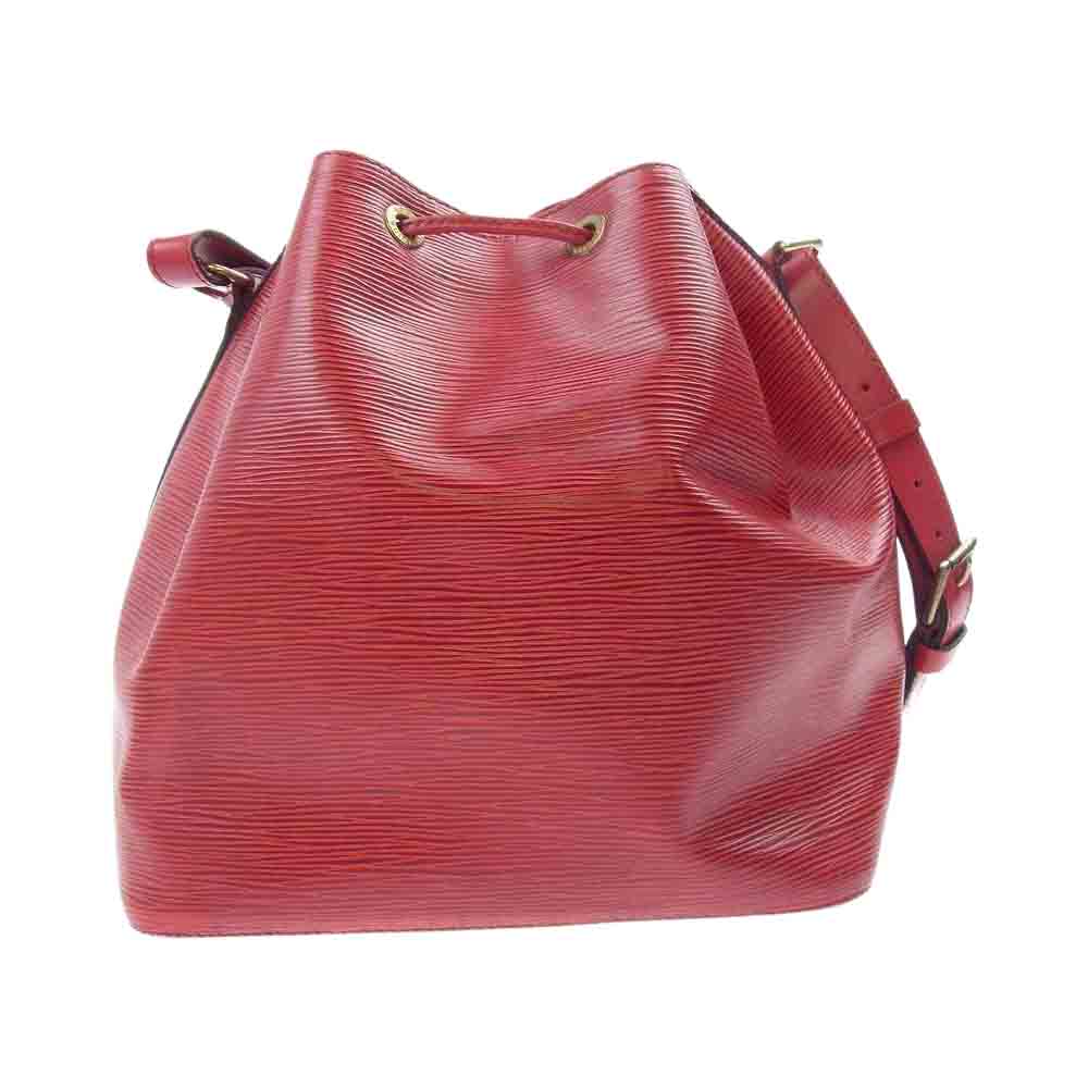 LOUIS VUITTON ルイ・ヴィトン M44007 エピ ノエ 巾着 ショルダーバッグ レッド系【中古】