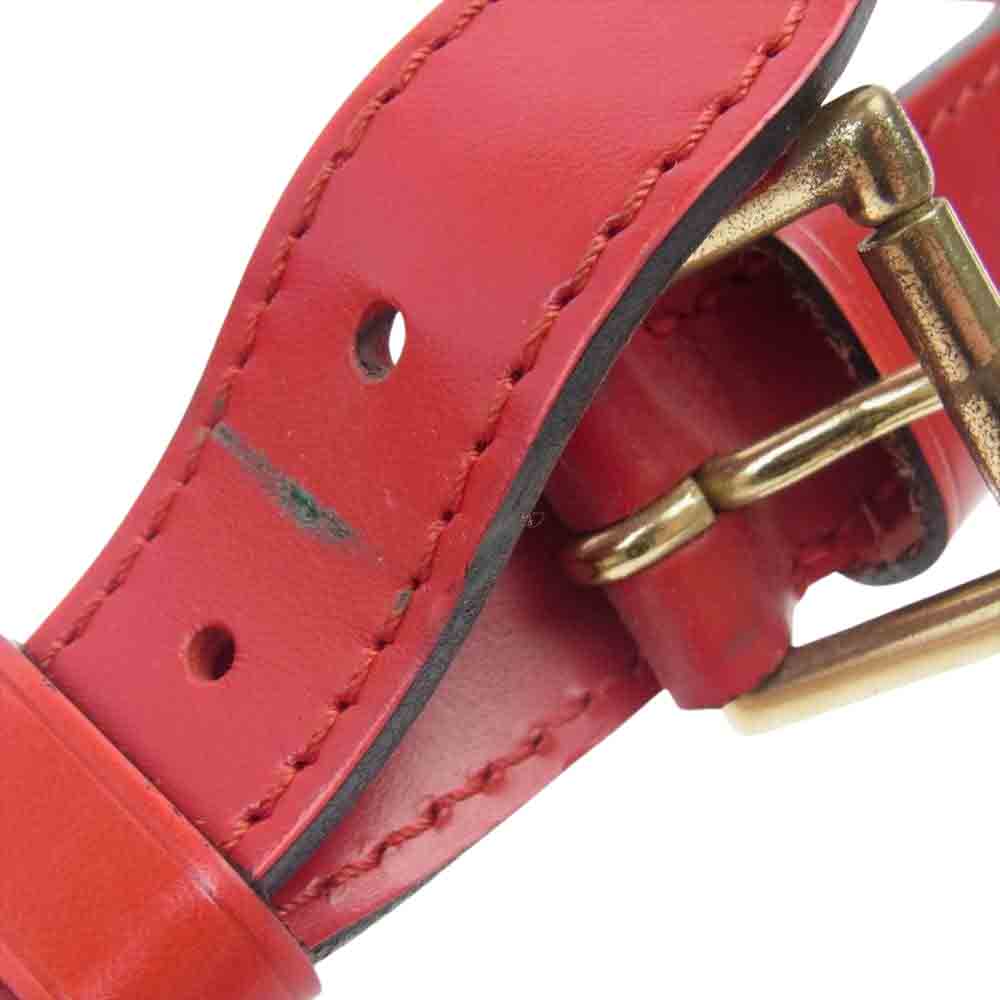 LOUIS VUITTON ルイ・ヴィトン M44007 エピ ノエ 巾着 ショルダーバッグ レッド系【中古】