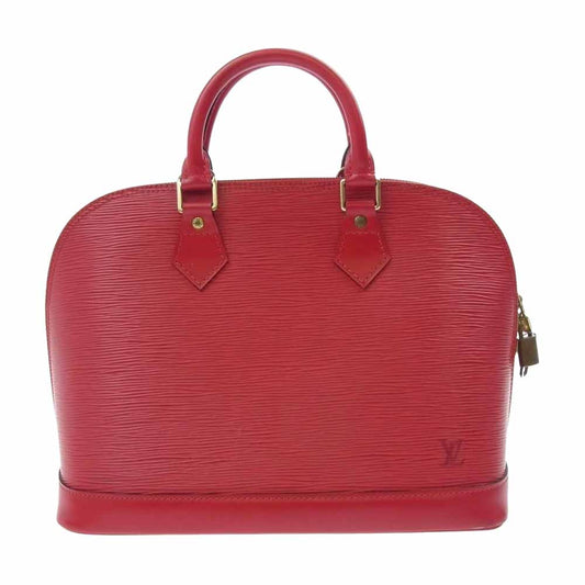LOUIS VUITTON ルイ・ヴィトン M52147 エピ アルマ ハンドバッグ レッド系【中古】