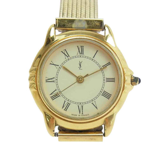 YVES SAINT LAURENT イヴサンローラン 時計 不動品 ゴールド系【中古】