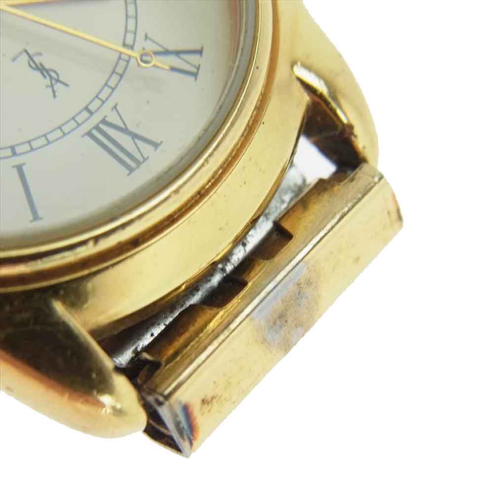 YVES SAINT LAURENT イヴサンローラン 時計 不動品 ゴールド系【中古】