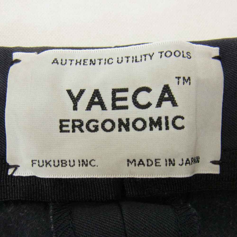 YAECA ヤエカ 12666 ERGONOMIC エルゴノミック アクティブパンツ ネイビー系 S【中古】