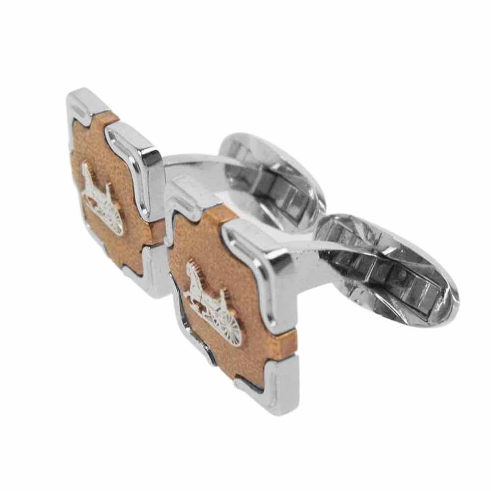 CELINE セリーヌ 馬車 マカダム カフスボタン【中古】