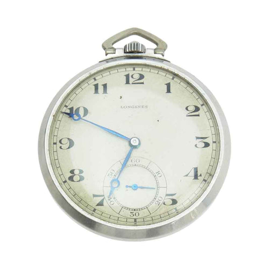 LONGINES ロンジン 手巻き 懐中時計 シルバー系【中古】