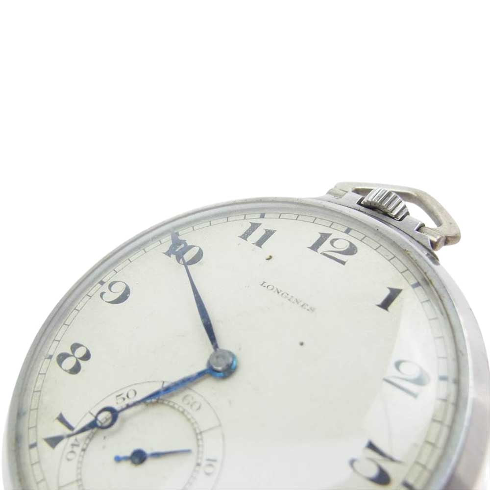 LONGINES ロンジン 手巻き 懐中時計 シルバー系【中古】