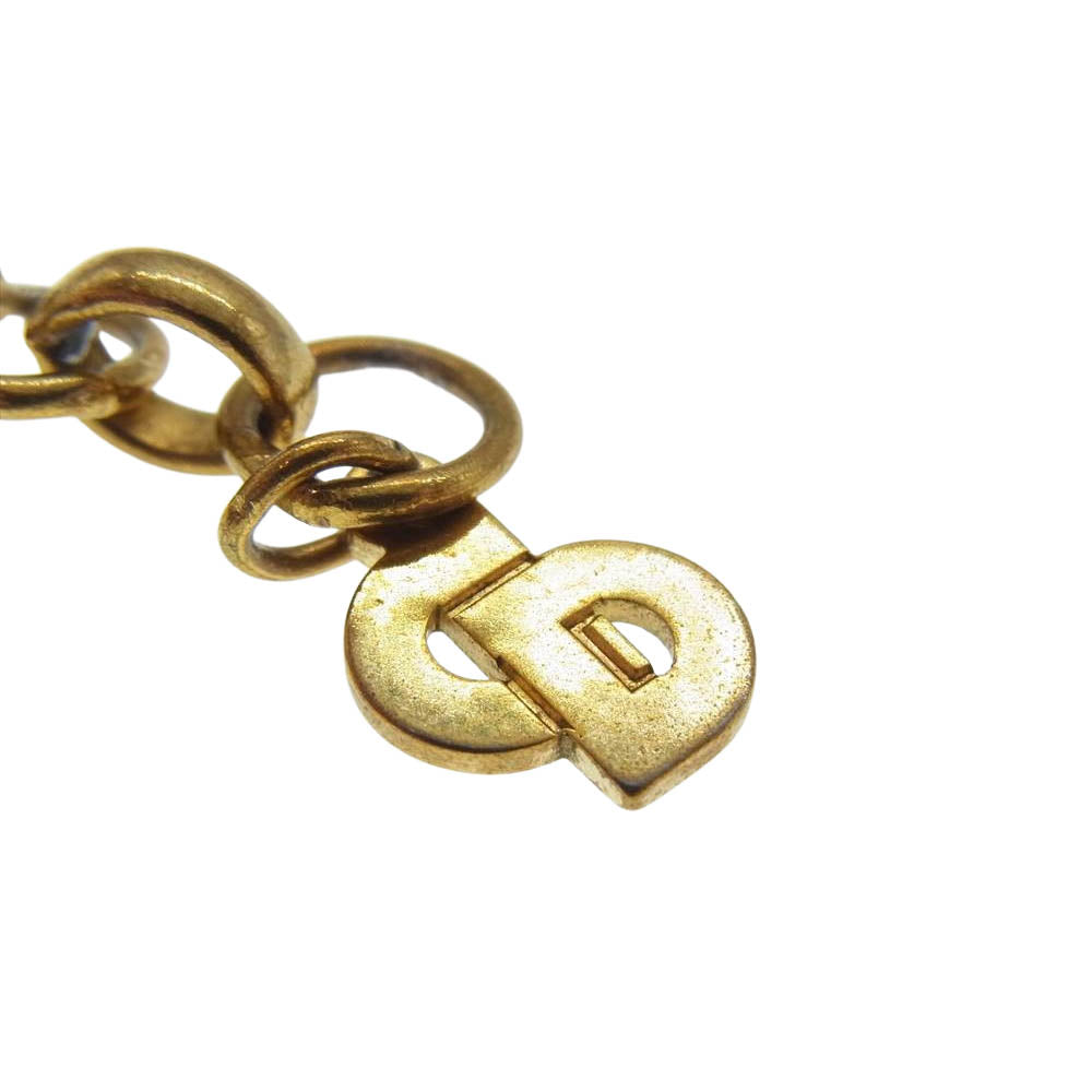 Christian Dior クリスチャンディオール ネックレスチェーン ゴールド系【中古】