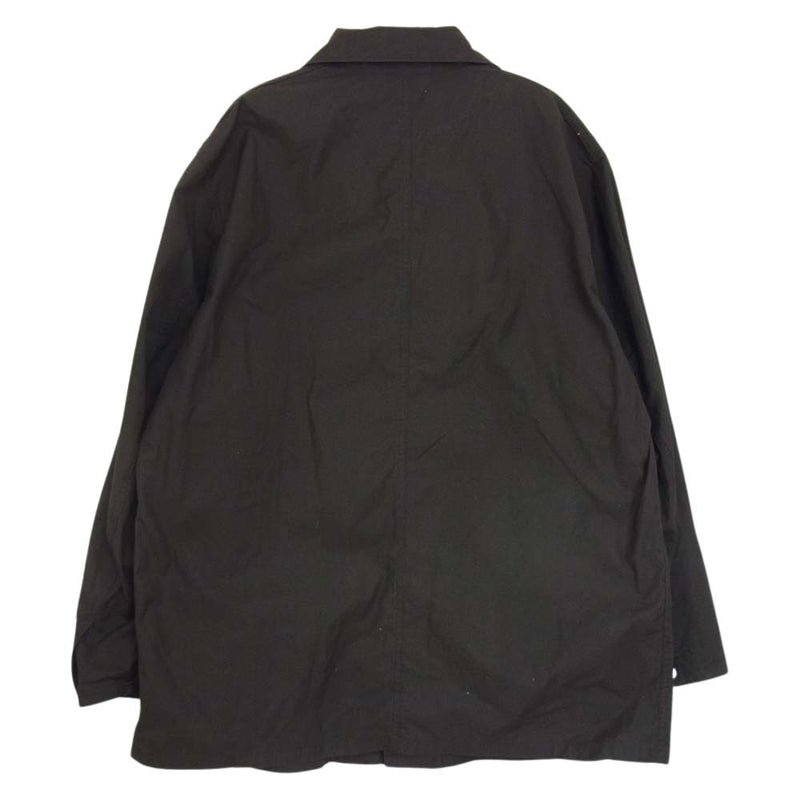 エスエイチ Steven Alan スティーブンアラン SH-CVRL-001 COVERALL SHIRT カバーオール シャツ ジャケット ブラック系 M【中古】