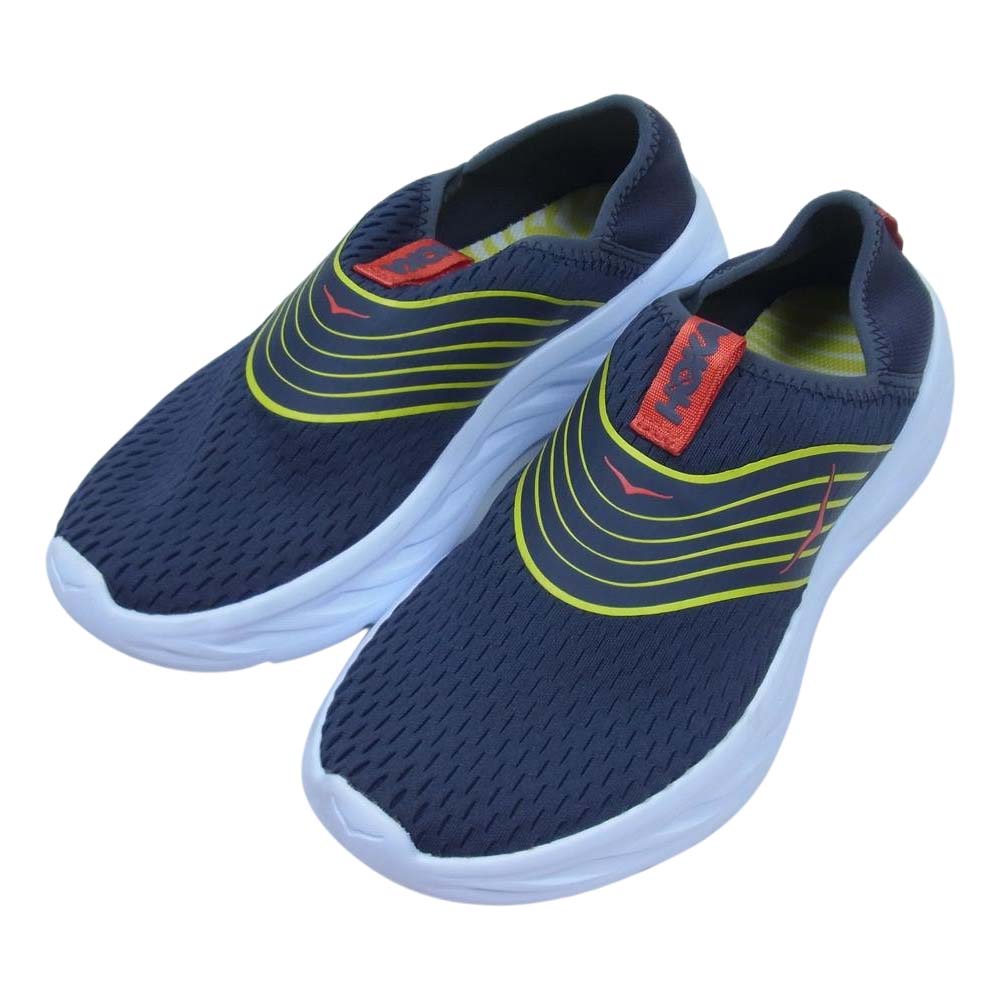 HOKA ONE ONE ホカ オネオネ 1099677 ORA RECOVERY SHOE オラ リカバリー シューズ スニーカー スリッポン グレー系【中古】