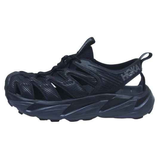 HOKA ONE ONE ホカ オネオネ 1106534 HOPARA ホパラ マウンテン サンダル スニーカー ハイキングシューズ ブラック系 US7【中古】