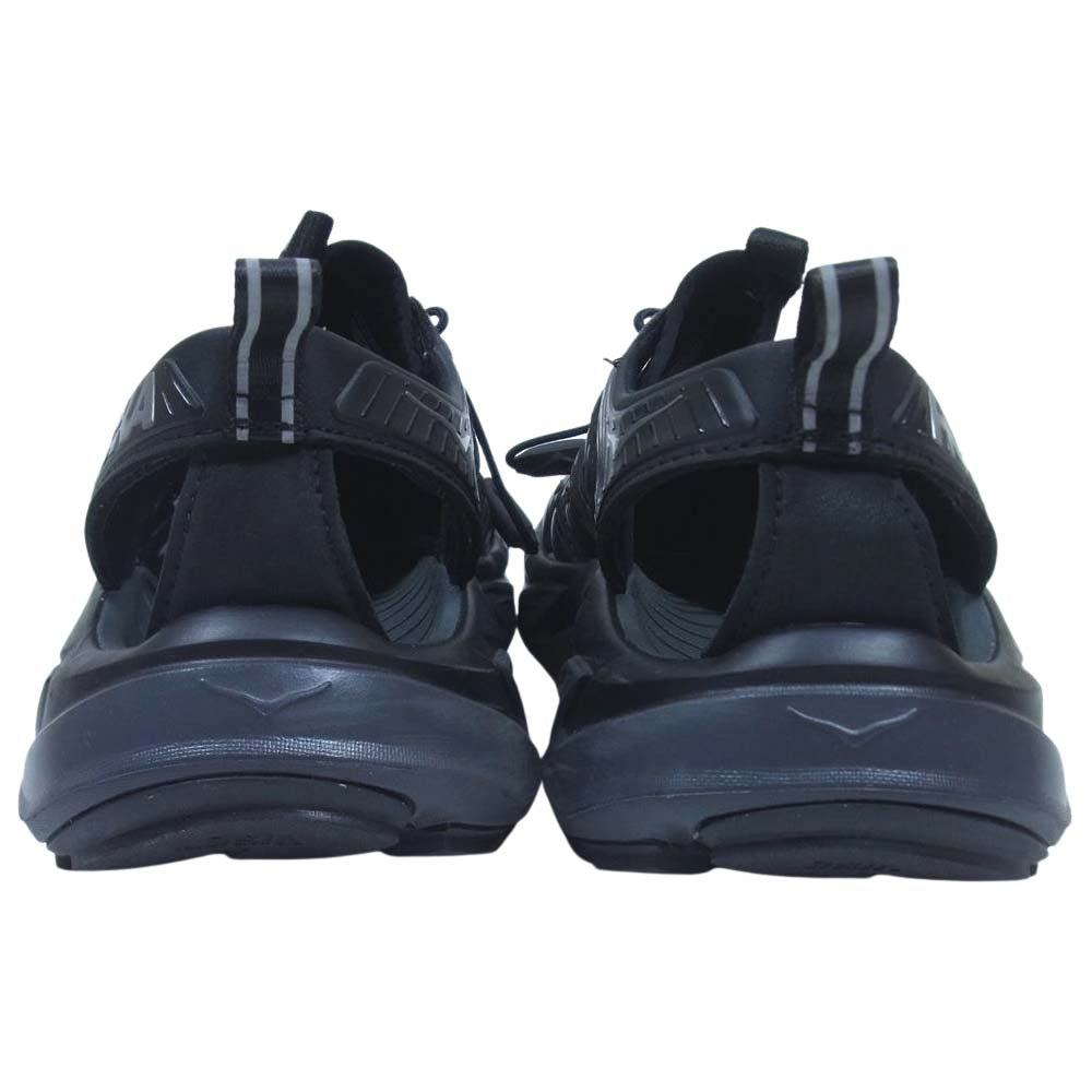 HOKA ONE ONE ホカ オネオネ 1106534 HOPARA ホパラ マウンテン サンダル スニーカー ハイキングシューズ ブラック系 US7【中古】