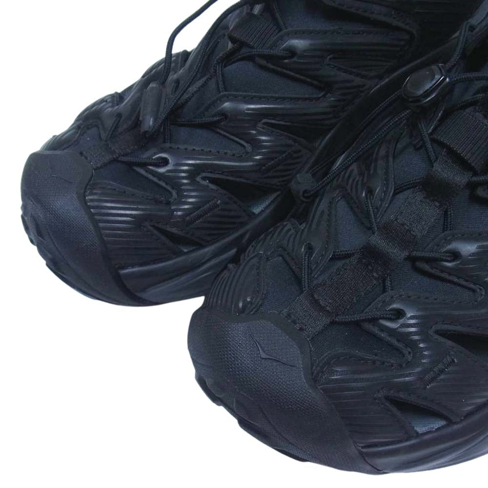 HOKA ONE ONE ホカ オネオネ 1106534 HOPARA ホパラ マウンテン サンダル スニーカー ハイキングシューズ ブラック系 US7【中古】